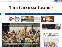 Tablet Screenshot of grahamleader.com